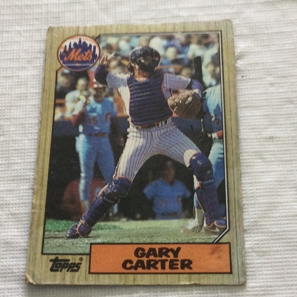 Gary Carter Mets baseball card Draft #3-1972 - Picture 4 of 4
